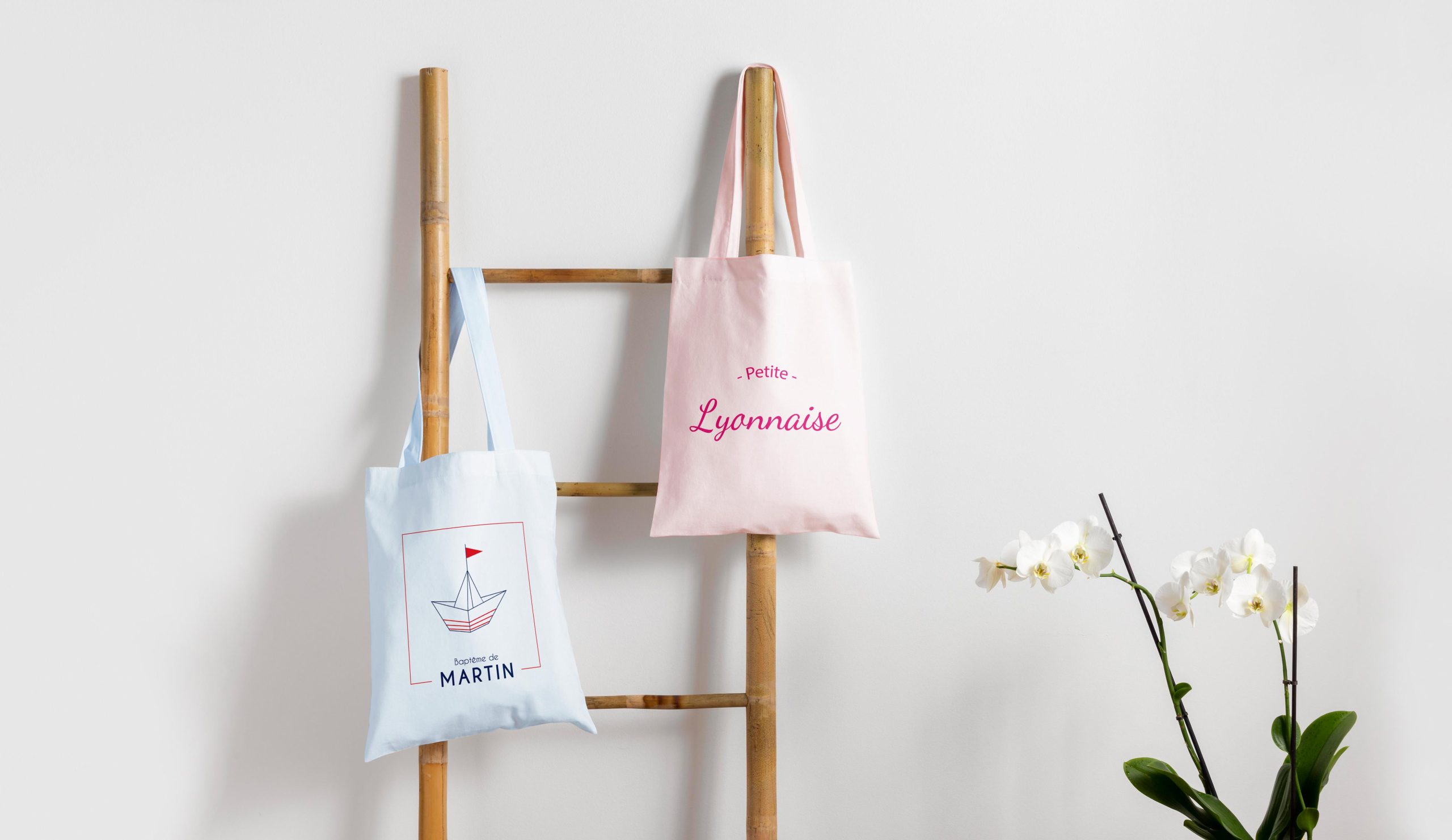 Totebags couleurs personnalisés